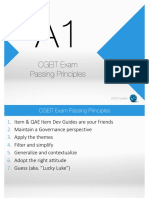 A1 CGEIT Exam Passing Principles