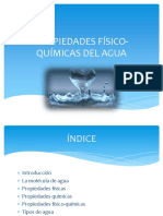 Propiedades Fisico Quimicas Del Agua