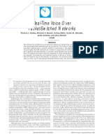 Real-Time Voice Over Packet-Switched Networks