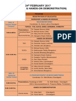 Scientific Programme Isnacc 2017