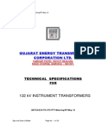 Gujarat Energy Transmission Corporation LTD.: 132 KV Instrument Transformers