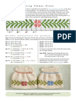 Spring Flower Dress:: Written Instructions For Pattern