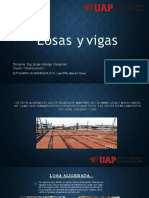 Losa y Viga de Una Edificacion