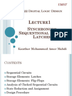 Sequential Logic Circuits