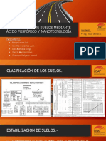 Estabilizacion de Suelos Con Ácido Fosfórico y Nanotecnología