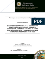 Resistencia A La Compresion de Concreto Reforzado Con Fibras de Acero PDF