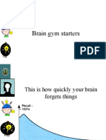 Brain Gym Starters