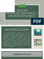 Analisis Macroeconomico y Microeconomico