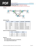 2.3.1.5 Packet Tracer - Configuring PVST+ Instructions IG Mario