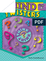 Hart Melissa. - Mind Twisters. Grade 6