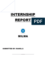 Milma Internship COMPLETE