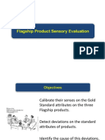 Flagship Product Sensory Evaluation