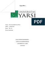 Tugas PPD 1: Nama: Norwicha Rahmasari Putri NPM: 1102019156 Kelas: FK - B Dosen Akademik