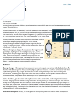 Accumulators: Hydraulics & Pneumatics