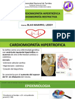 Cardiomiopatia Hipertrofica y Restrictiva