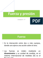 Fuerza - Presión Prueba 7mo