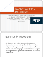 Mecánica Ventilatoria y Monitoreo