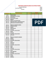 Partidas de Metrado