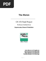 The Moron: CS 152 Final Project