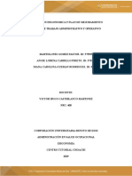 Evaluacion Ergonomica y Plan de Mejoramiento