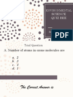 Environmental: Science Quiz Bee