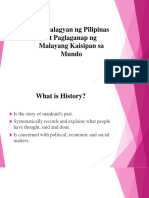 Kinalalagyan NG Pilipinas at Paglaganap NG Malayang Kaisipan Sa Mundo