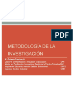 Metodologia de La Investigacion