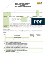 Lista Cotejo 1er Parcial Modelado Proyecto