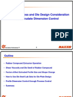 Extrusion Process and Die Design Consideration