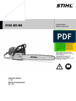 STIHL MS 460 Manual