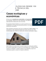 Casas Ecologicas