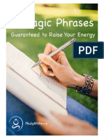 Three Magic Phrases Worksheet