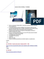 Cotizacion Routers