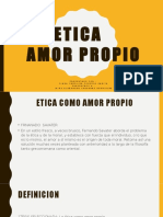 Etica Amor Propio