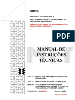 Mit 160806v14 - Desligamentos No Sistema Elétrico de Tensão Igual Ou Inferior A 34,5 KV