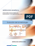 Metrología Biomédica Bioinstrumentación I