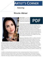 N Rtist S Orner: Nicole Abissi