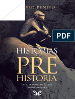 Historias de La Prehistoria David Benito Del Olmo PDF