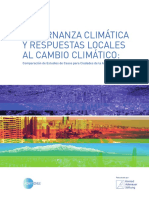 Gobernanza Climática y Respuestas Locales Al Cambio Climático - PDF