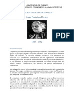  Psicoanalisis Interpersonal de Karen Horney