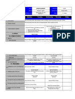 Monday Tuesday Wednesday Thursday Friday: I. Objectives