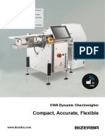 Compact, Accurate, Flexible: CWA Dynamic Checkweigher