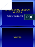 Engineering Lesson Guide 4: Pumps, Valves, and Fans