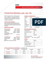 Phosphor Bronze To Bs 1400: Pb1