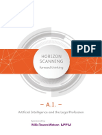 Horizon Scanning Artificial Intelligence Legal Profession May 2018 PDF