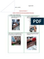 Experiment Number 3 Sample Preparation For Blood Banking Procedure