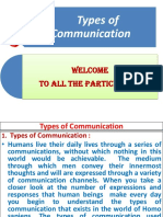 Types of Communication