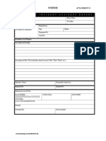 United: Equipment Incident/Accident Report