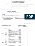 LPU Mechanical 2011 Fluid Mechanics Syllabus