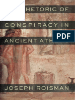 Joseph Roisman - The Rhetoric of Conspiracy in Ancient Athens PDF